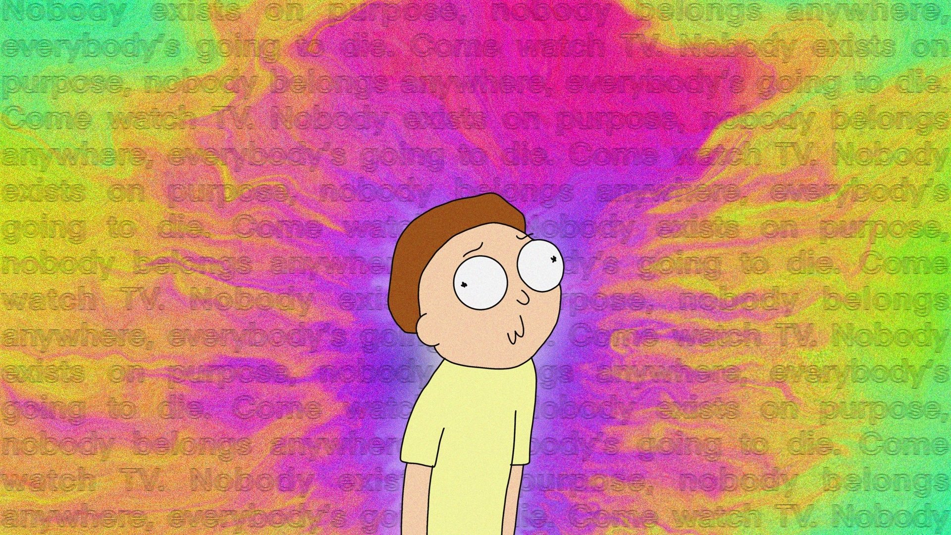 1920x1080 Morty - Rick and Morty by taniapinto24 Wallpaper Background Image...