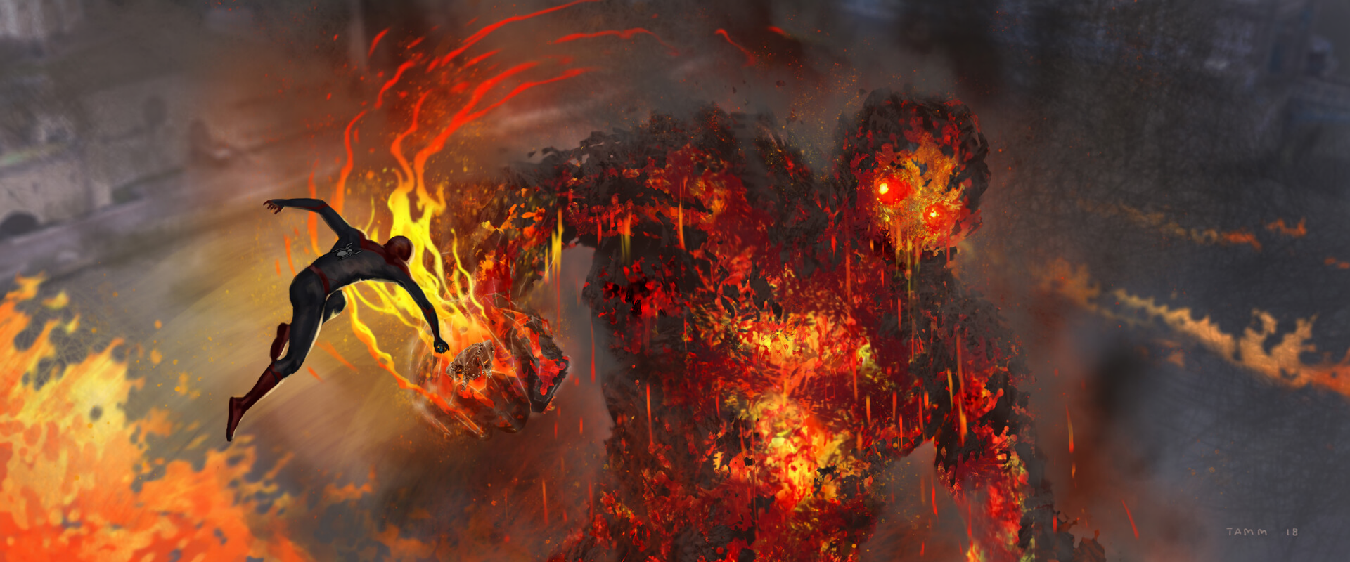 Download Spider Man Movie Spider-Man: Far From Home HD Wallpaper by Henrik Tamm