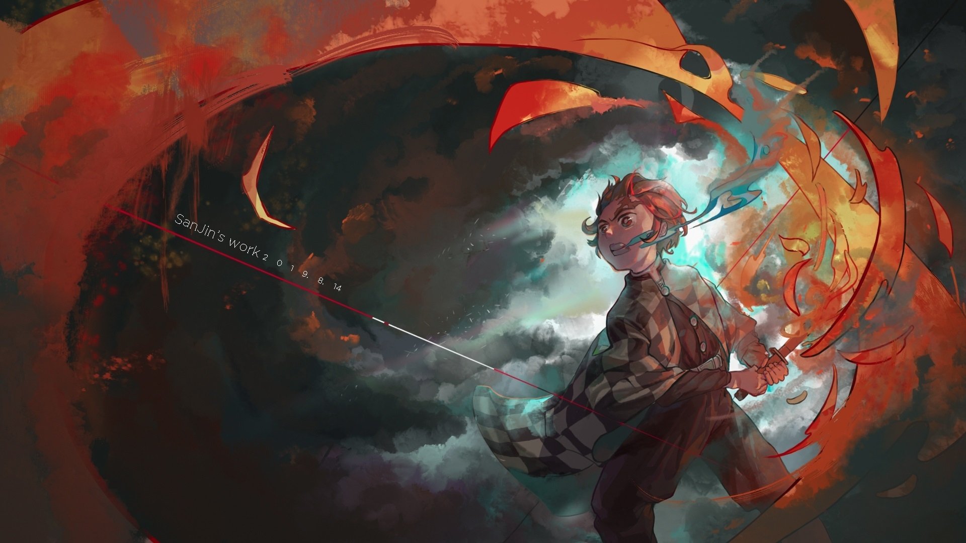 Anime wallpaper/art Demon Slayer