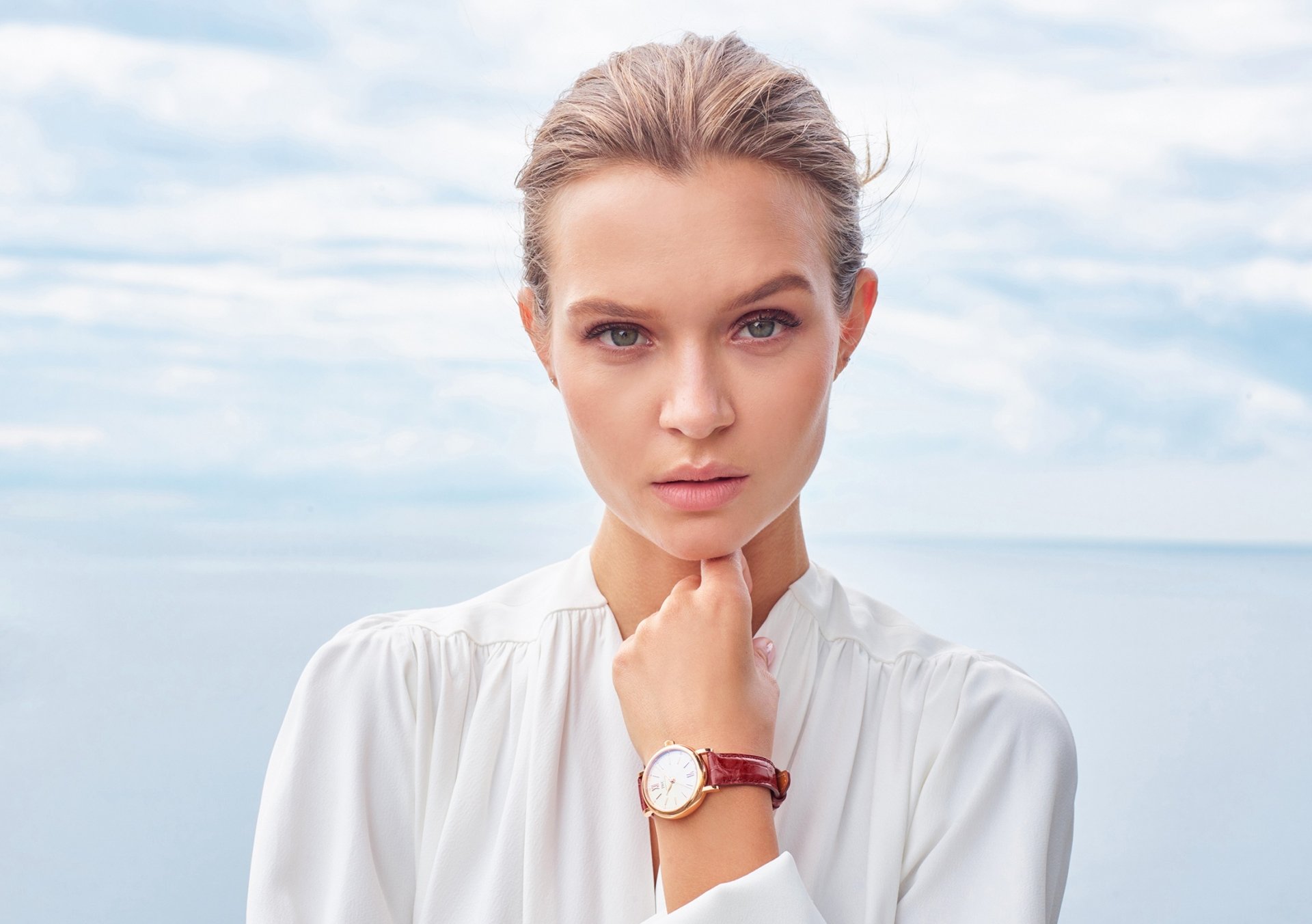 Download Blonde Danish Model Celebrity Josephine Skriver HD Wallpaper