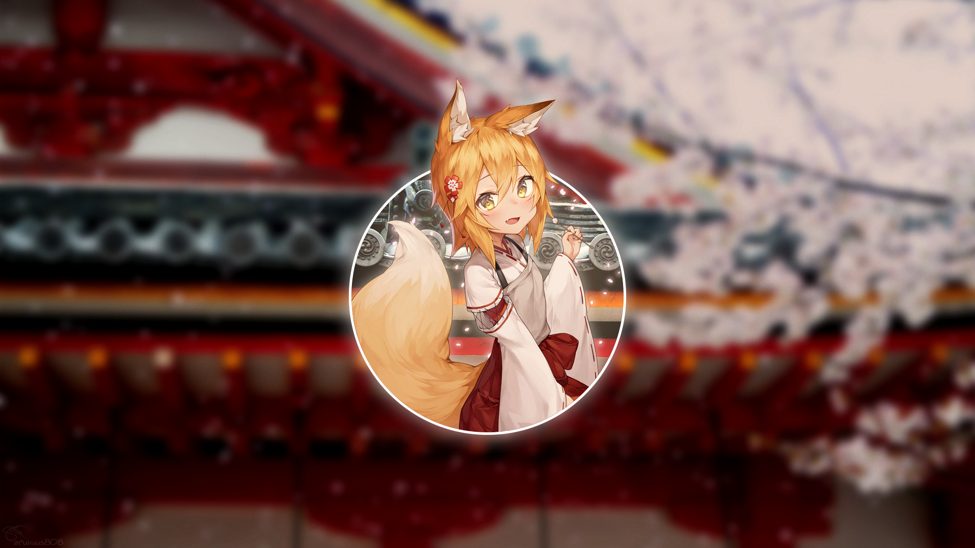 The Helpful Fox Senko-san HD Wallpaper | Background Image ...