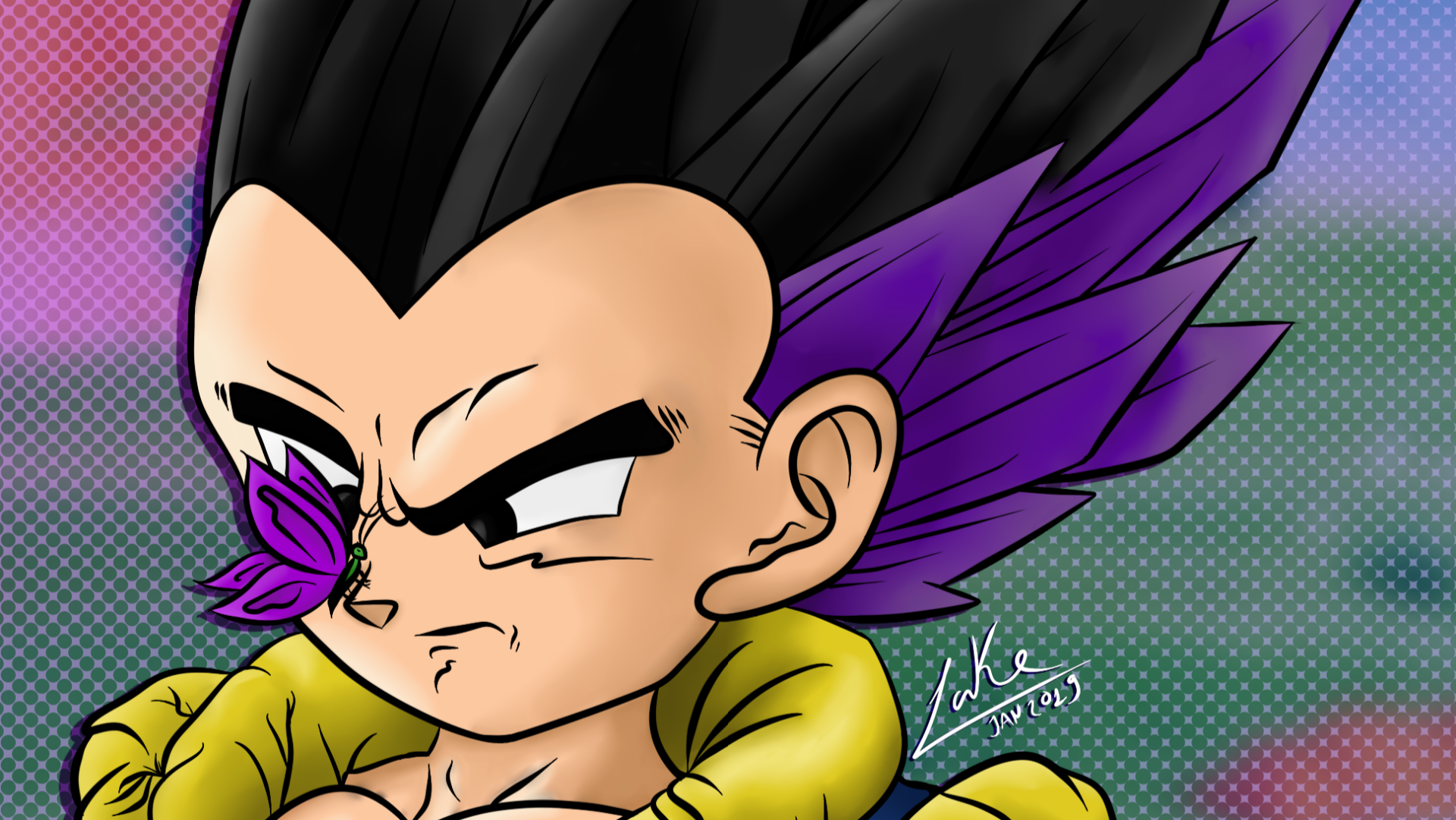 Download Gotenks (Dragon Ball) Anime Dragon Ball Z HD Wallpaper by lakelimbo
