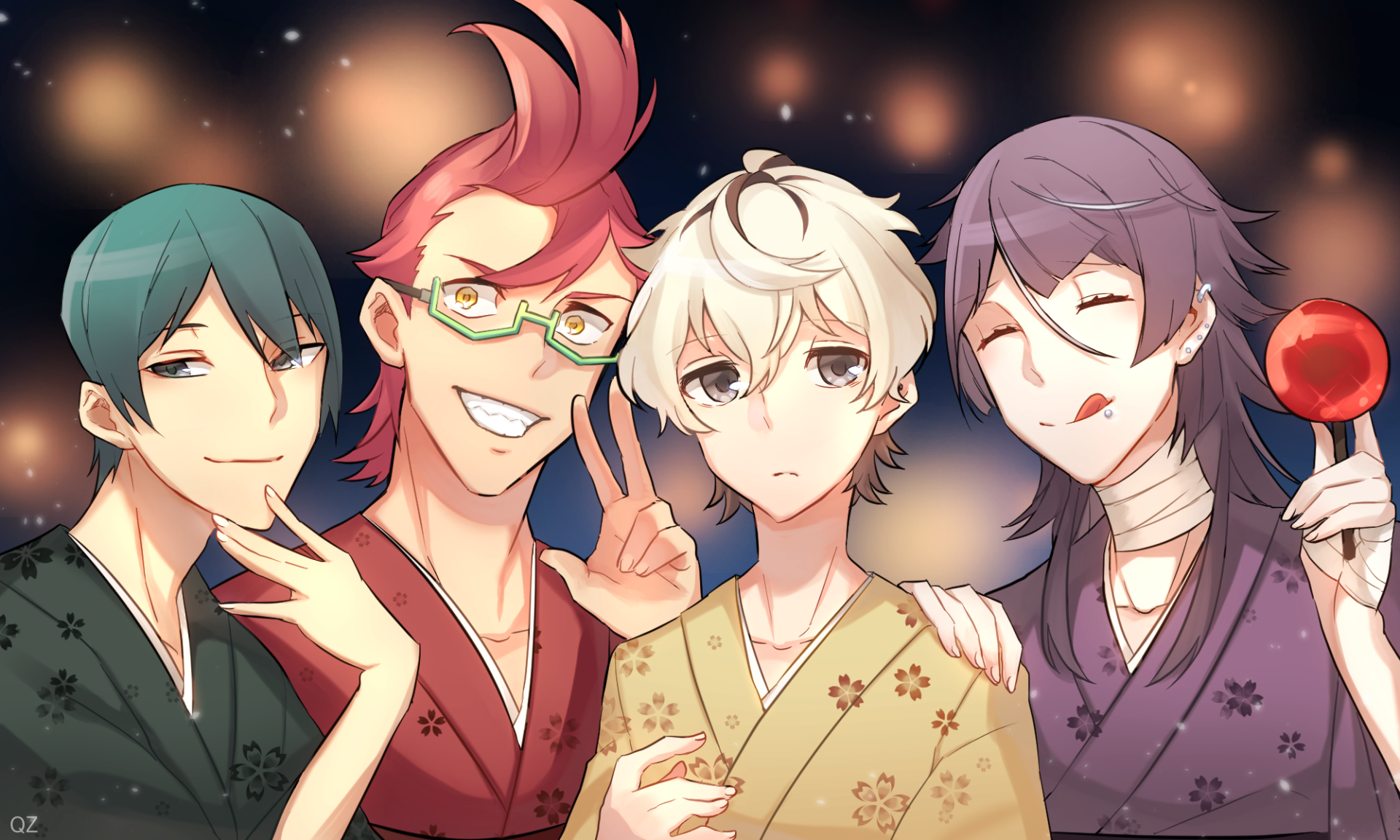 Download Tsuguhito Yuta Yoshiharu Hisomu Katsuhira Agata Hajime Tenga Anime Kiznaiver HD Wallpaper by くじ