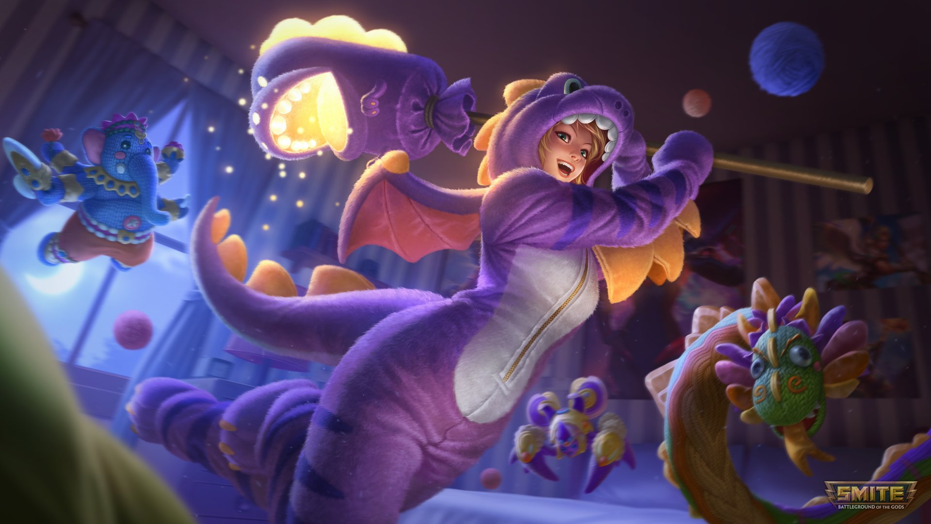 Download Nike (Smite) Video Game Smite 4k Ultra HD Wallpaper