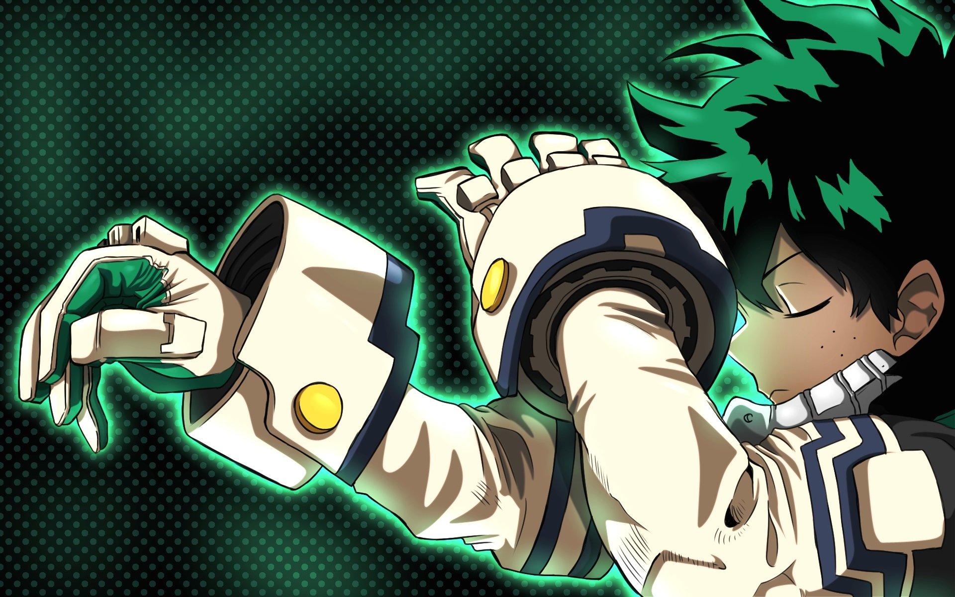 Download Izuku Midoriya Anime My Hero Academia HD Wallpaper by ghost-troupe