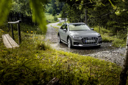 compact car silver car car Audi A4 Audi vehicle Audi A4 Allroad Quattro HD Desktop Wallpaper | Background Image