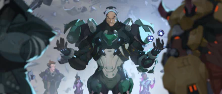 Sigma (Overwatch) video game Overwatch HD Desktop Wallpaper | Background Image