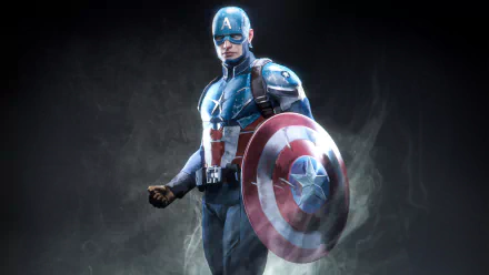 Comic Captain America HD Desktop Wallpaper | Background Image