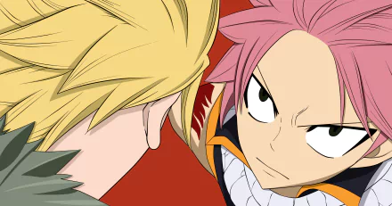 Sting Eucliffe Natsu Dragneel Anime Fairy Tail HD Desktop Wallpaper | Background Image