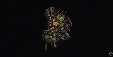 Donatello (TMNT) Comic Teenage Mutant Ninja Turtles HD Desktop Wallpaper | Background Image
