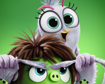 movie The Angry Birds Movie 2 HD Desktop Wallpaper | Background Image