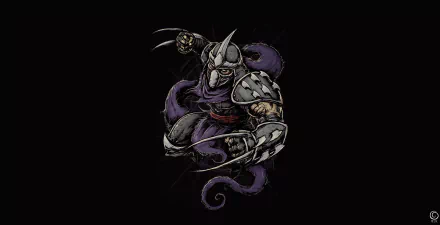 Shredder (TMNT) Comic Teenage Mutant Ninja Turtles HD Desktop Wallpaper | Background Image