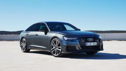 silver car car Audi vehicle Audi A6 HD Desktop Wallpaper | Background Image