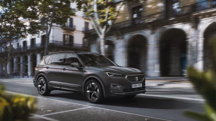 SUV silver car car Seat vehicle Seat Tarraco HD Desktop Wallpaper | Background Image