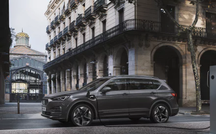 SUV silver car car Seat vehicle Seat Tarraco HD Desktop Wallpaper | Background Image