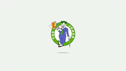 minimalist DC Comics Comic Joker Minimalist Comic HD Desktop Wallpaper | Background Image