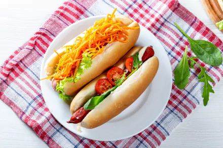 food hot dog HD Desktop Wallpaper | Background Image
