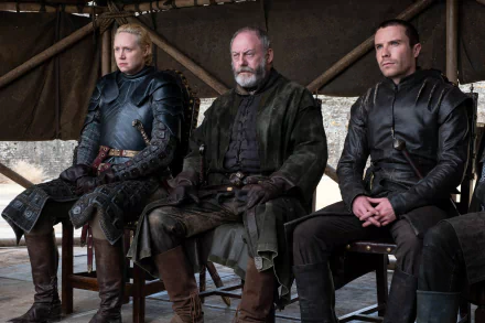 Joe Dempsie Liam Cunningham Gwendoline Christie Gendry (Game Of Thrones) Davos Seaworth Brienne Of Tarth TV Show Game Of Thrones HD Desktop Wallpaper | Background Image