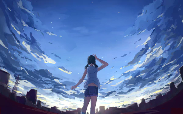 Hina Amano Anime Weathering with You HD Desktop Wallpaper | Background Image