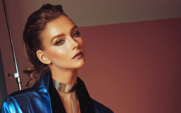 lipstick model American woman Rachel Cook HD Desktop Wallpaper | Background Image