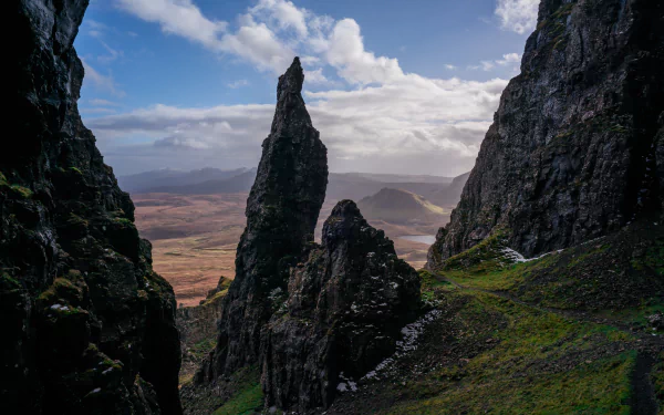 Scotland Isle of Skye nature landscape HD Desktop Wallpaper | Background Image
