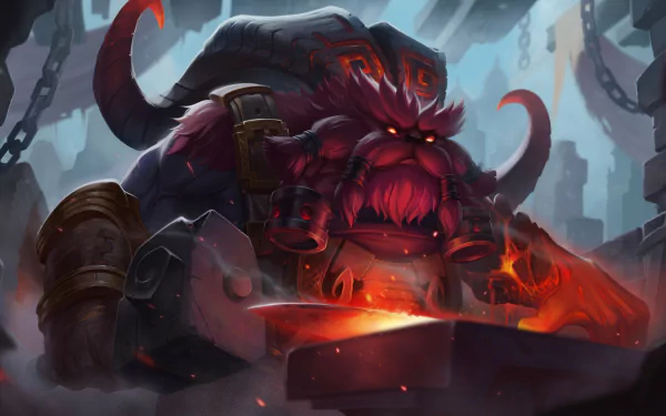 Ornn (League of Legends) video game League Of Legends HD Desktop Wallpaper | Background Image