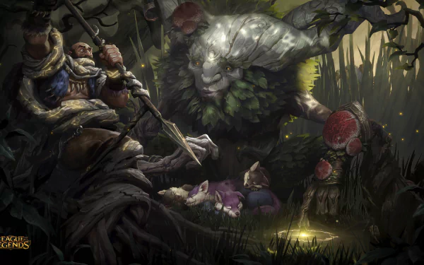 Ivern (League of Legends) video game League Of Legends HD Desktop Wallpaper | Background Image