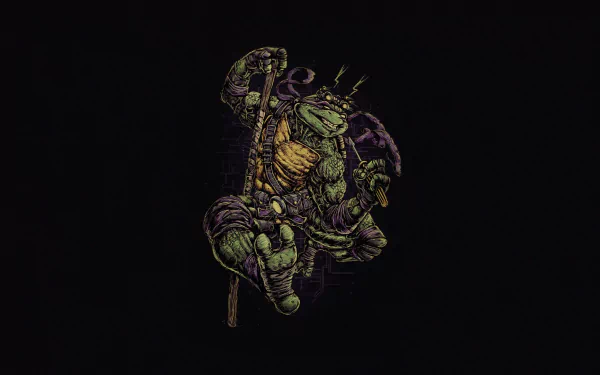 Donatello (TMNT) Comic Teenage Mutant Ninja Turtles HD Desktop Wallpaper | Background Image