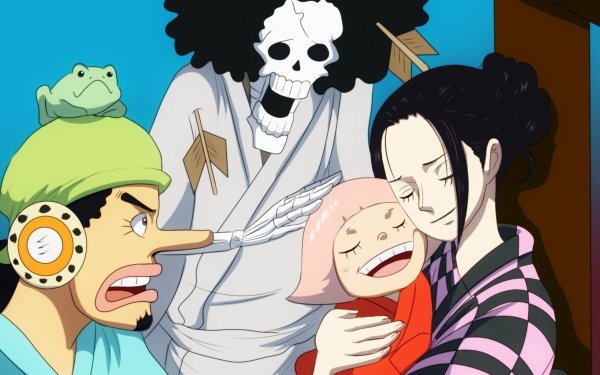Anime One Piece Toko Usopp Nico Robin Brook HD Wallpaper | Background Image