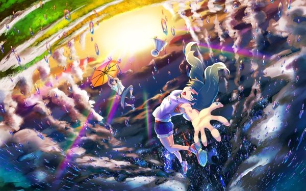 Anime Weathering With You Hina Amano Hodaka Morishima HD Wallpaper | Background Image