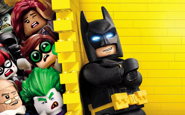 Dick Grayson Alfred Pennyworth Robin (DC Comics) Harley Quinn Joker Batman lego movie The Lego Batman Movie HD Desktop Wallpaper | Background Image