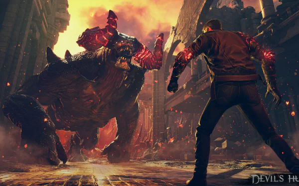 video game Devil's Hunt HD Desktop Wallpaper | Background Image