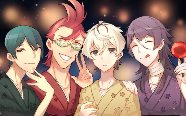 Tsuguhito Yuta Yoshiharu Hisomu Katsuhira Agata Hajime Tenga Anime Kiznaiver HD Desktop Wallpaper | Background Image