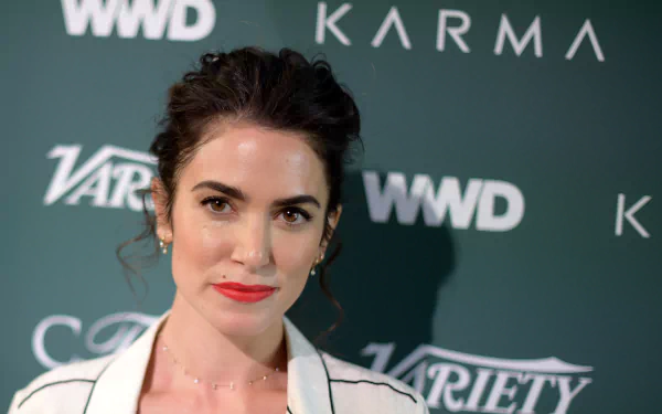 brown eyes brunette face American lipstick actress Celebrity Nikki Reed HD Desktop Wallpaper | Background Image