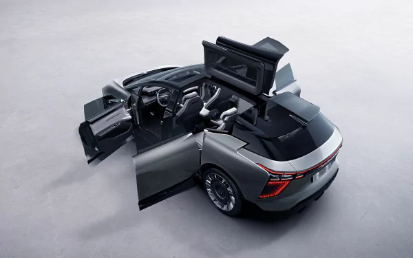 electric car SUV Human Horizons vehicle Human Horizons HiPhi 1 HD Desktop Wallpaper | Background Image