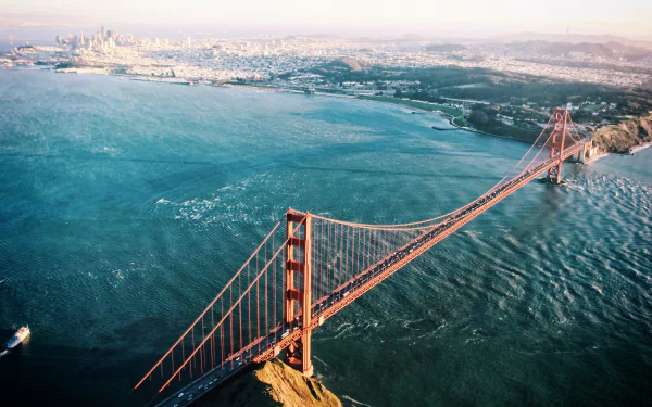 San Francisco man made Golden Gate Bridge HD Desktop Wallpaper | Background Image
