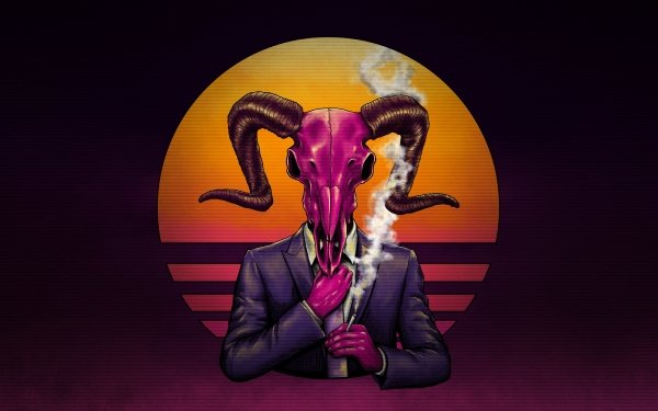 Fantasy Demon Horns HD Wallpaper | Background Image