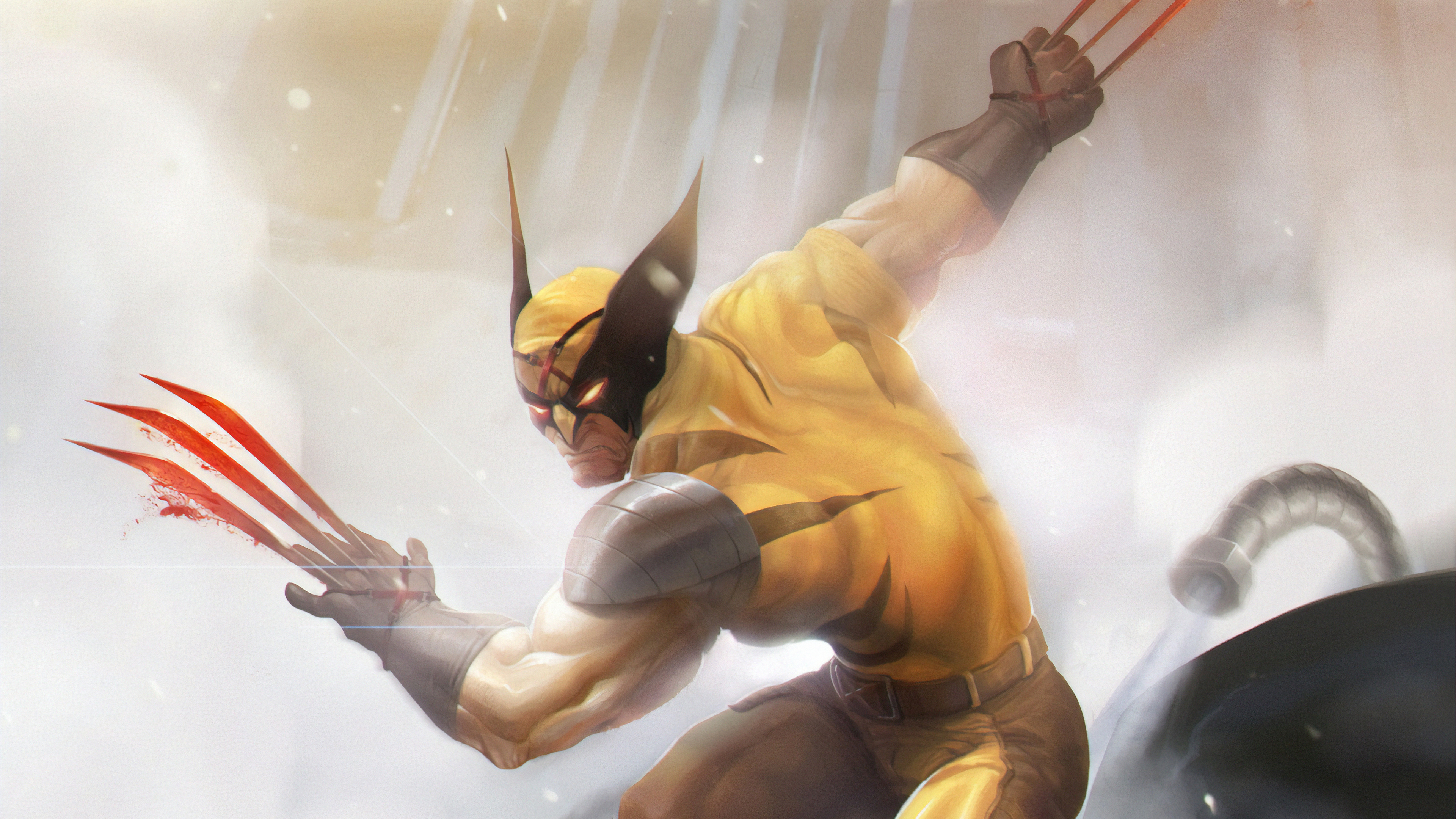 Download X-Men Comic Wolverine 4k Ultra HD Wallpaper by Agung Wulandana