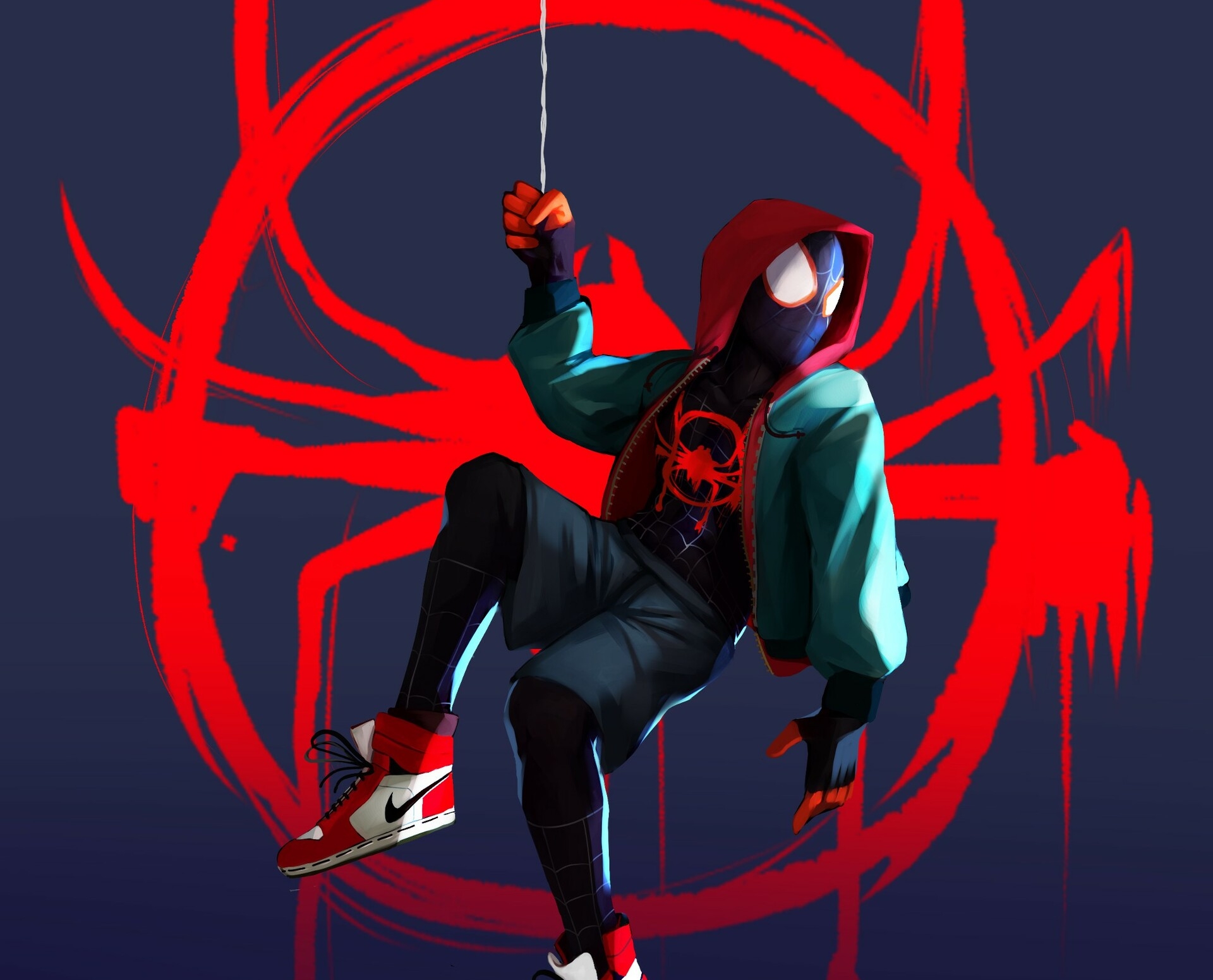 Spider Man Into The Spider Verse Hd Wallpaper Background Image Spider Man Into The Spider Verse Hd Wallpaper Background Image