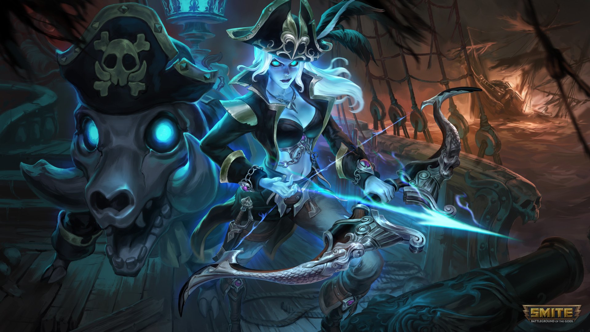 Download Artemis (Smite) Video Game Smite 4k Ultra HD Wallpaper