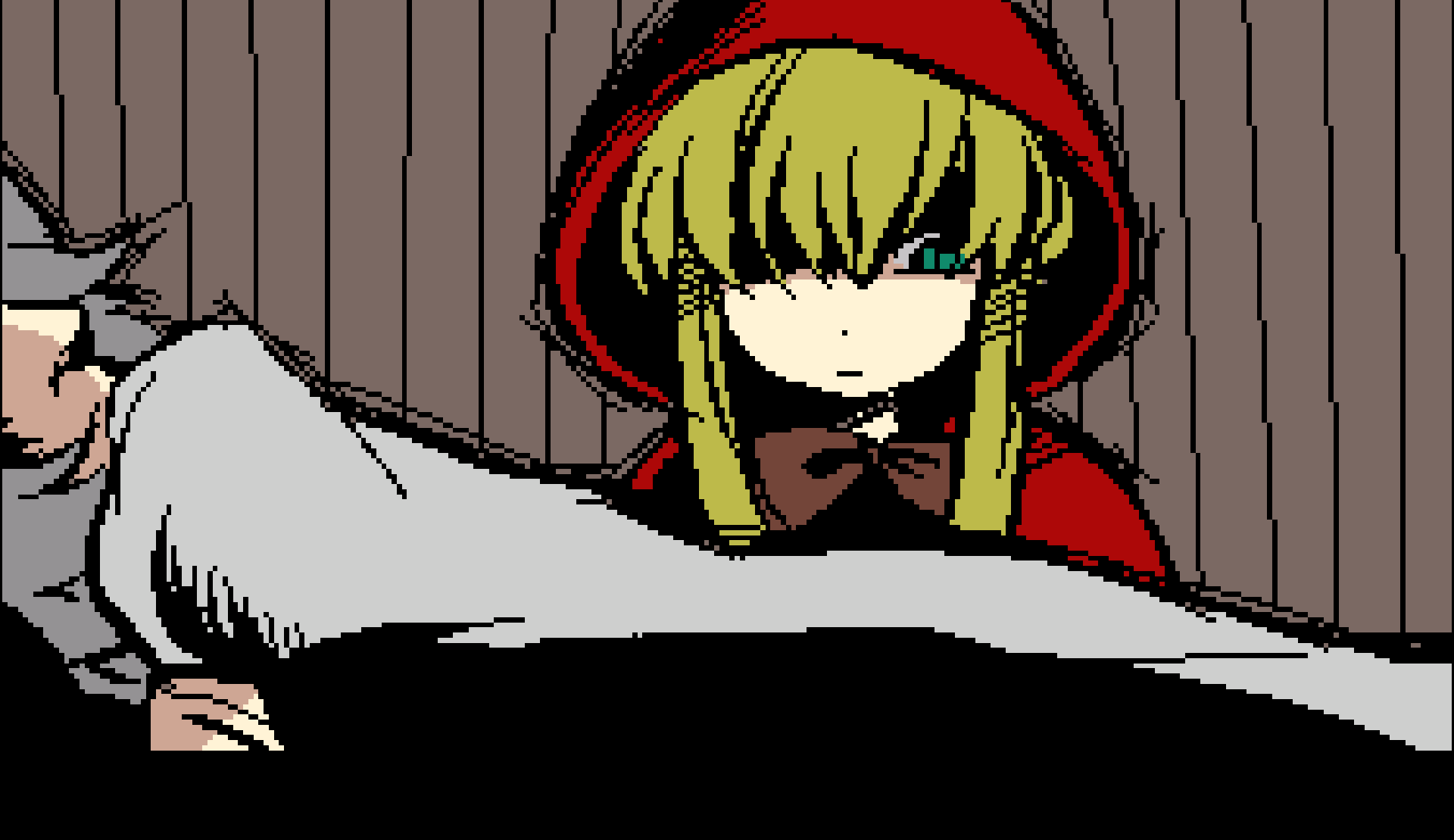 Download Video Game The Dark Side Of Little Red Riding Hood HD Wallpaper by Charon