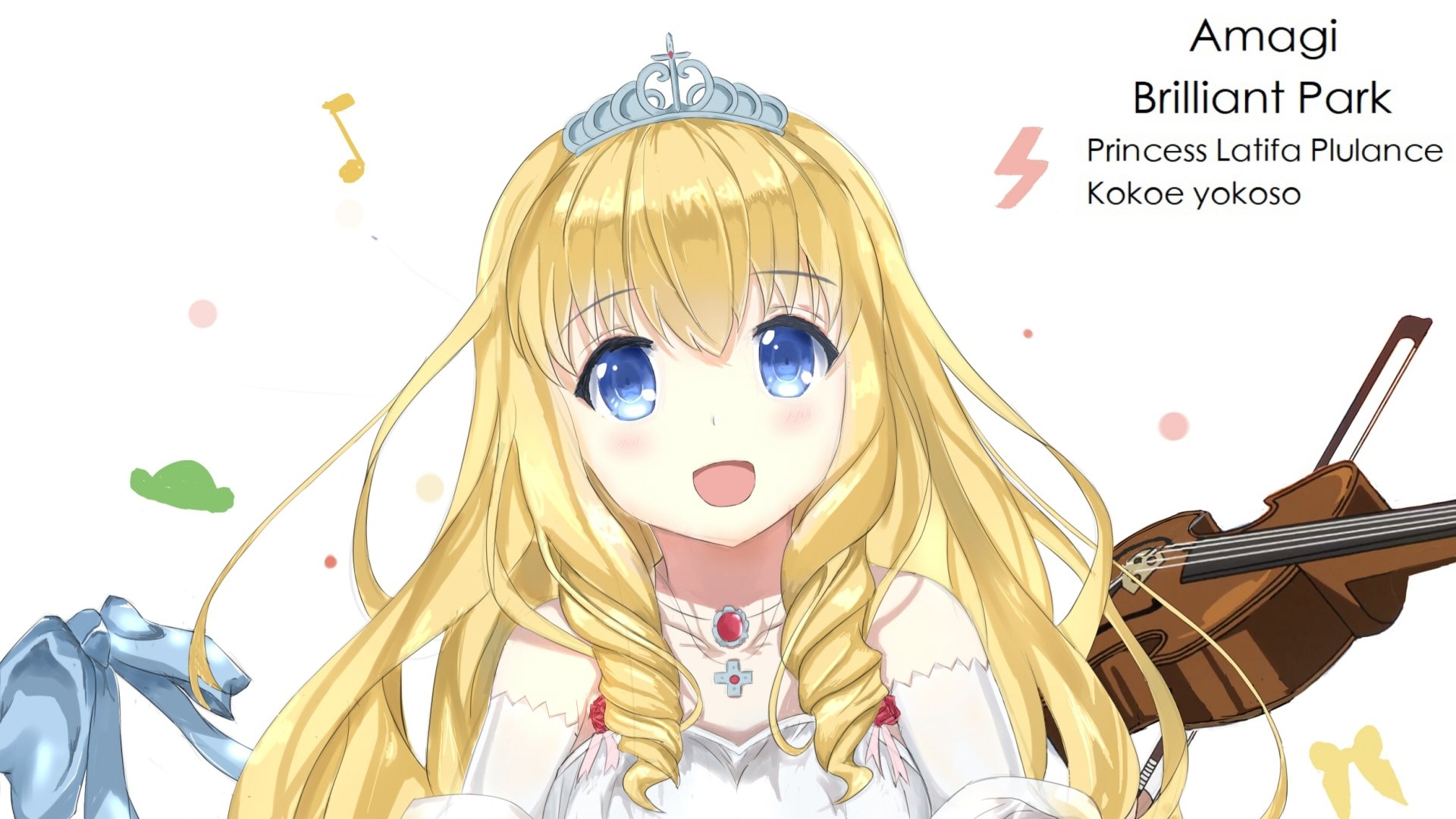 Download Latifa Fleuranza Anime Amagi Brilliant Park HD Wallpaper