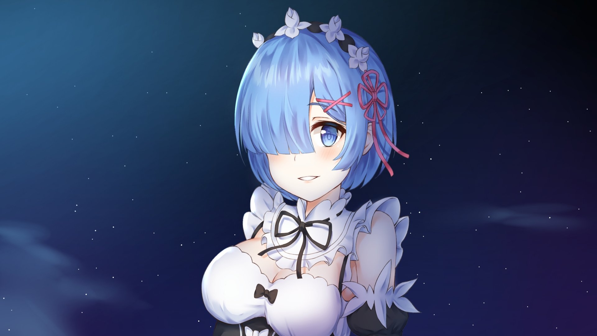 Download Starry Sky Rem (Re:ZERO) Anime Re:Zero - Starting Life In Another World HD Wallpaper