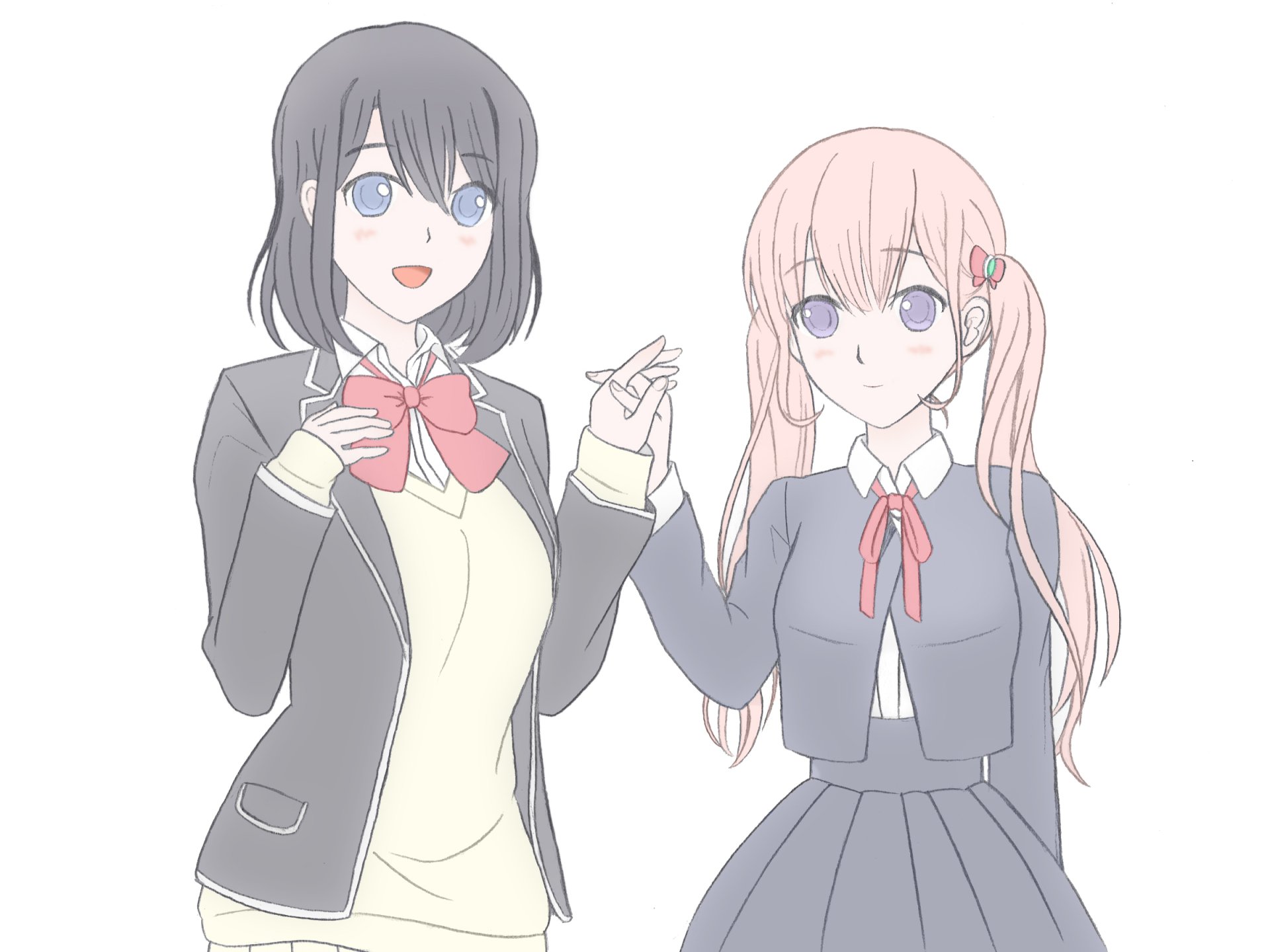 Download Lilina Sanada Misaki Takasaki Anime Love And Lies HD Wallpaper by renovator