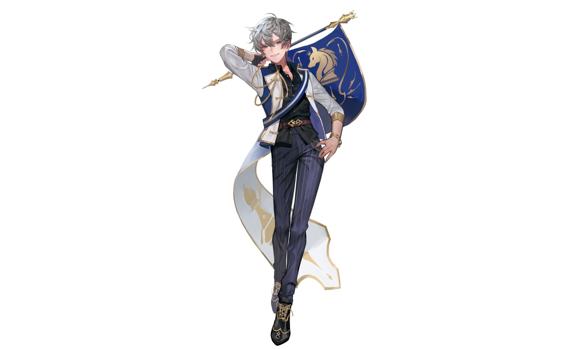 Download Izumi Sena Ensemble Stars! Video Game HD Wallpaper by siki