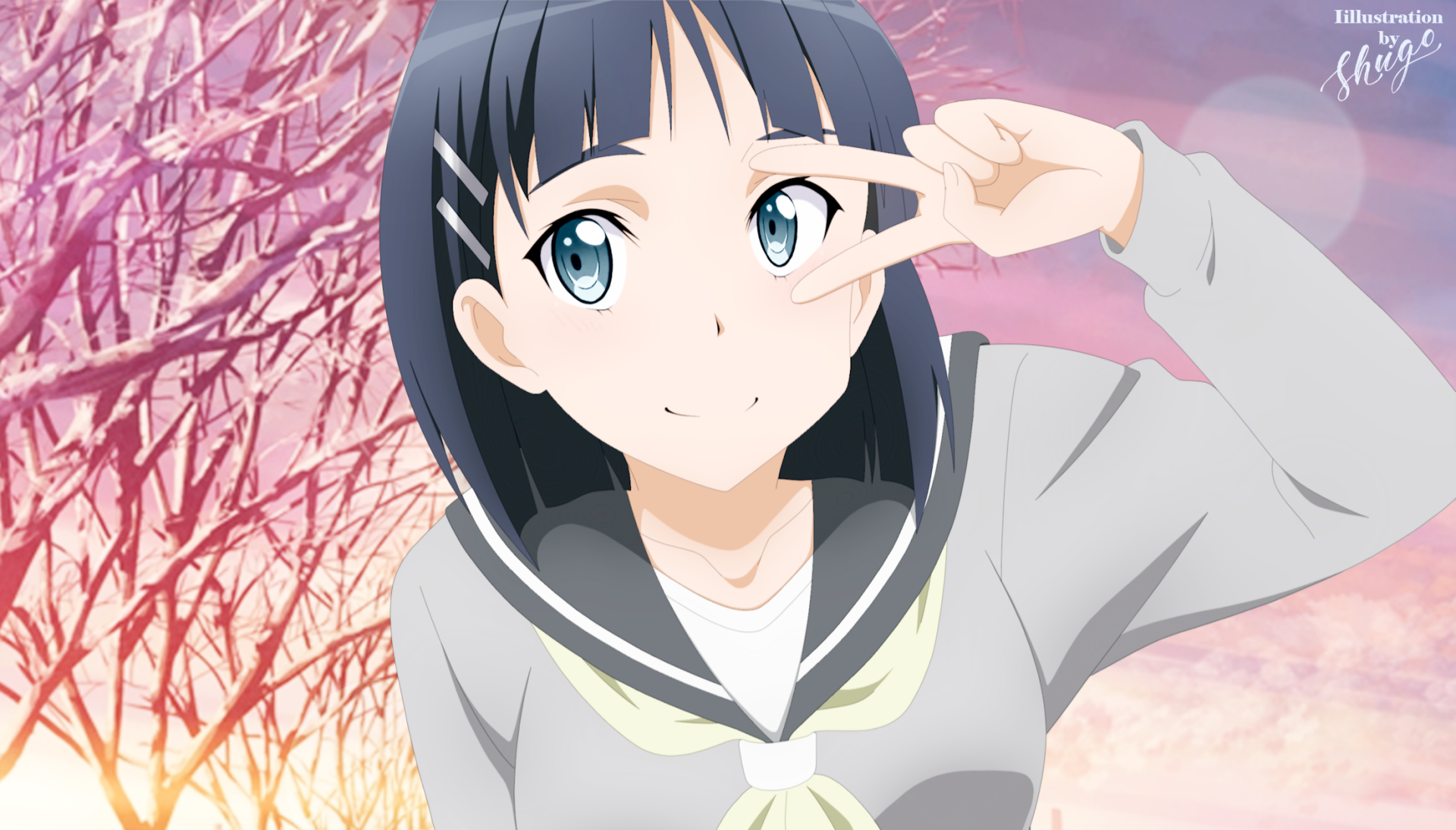 Download Suguha Kirigaya Anime Sword Art Online HD Wallpaper by Shugo19