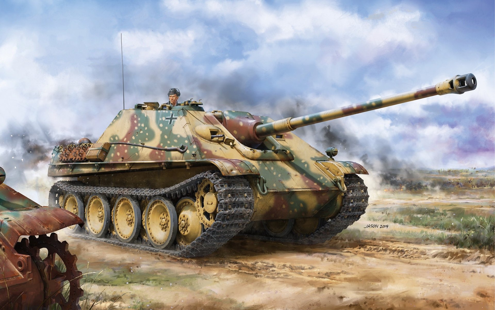 Military Jagdpanther HD Wallpaper