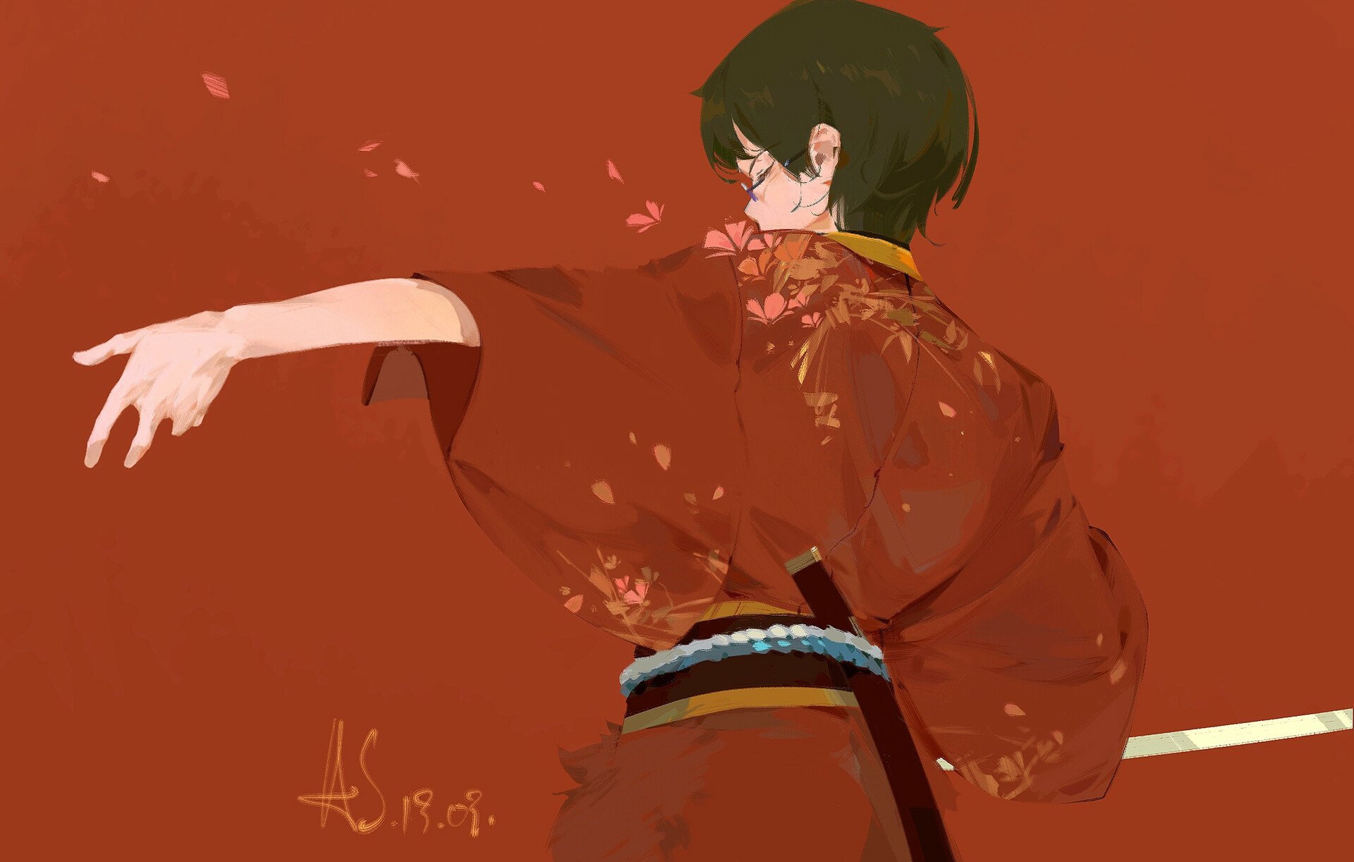 Download Anime Original HD Wallpaper by Asen Liy