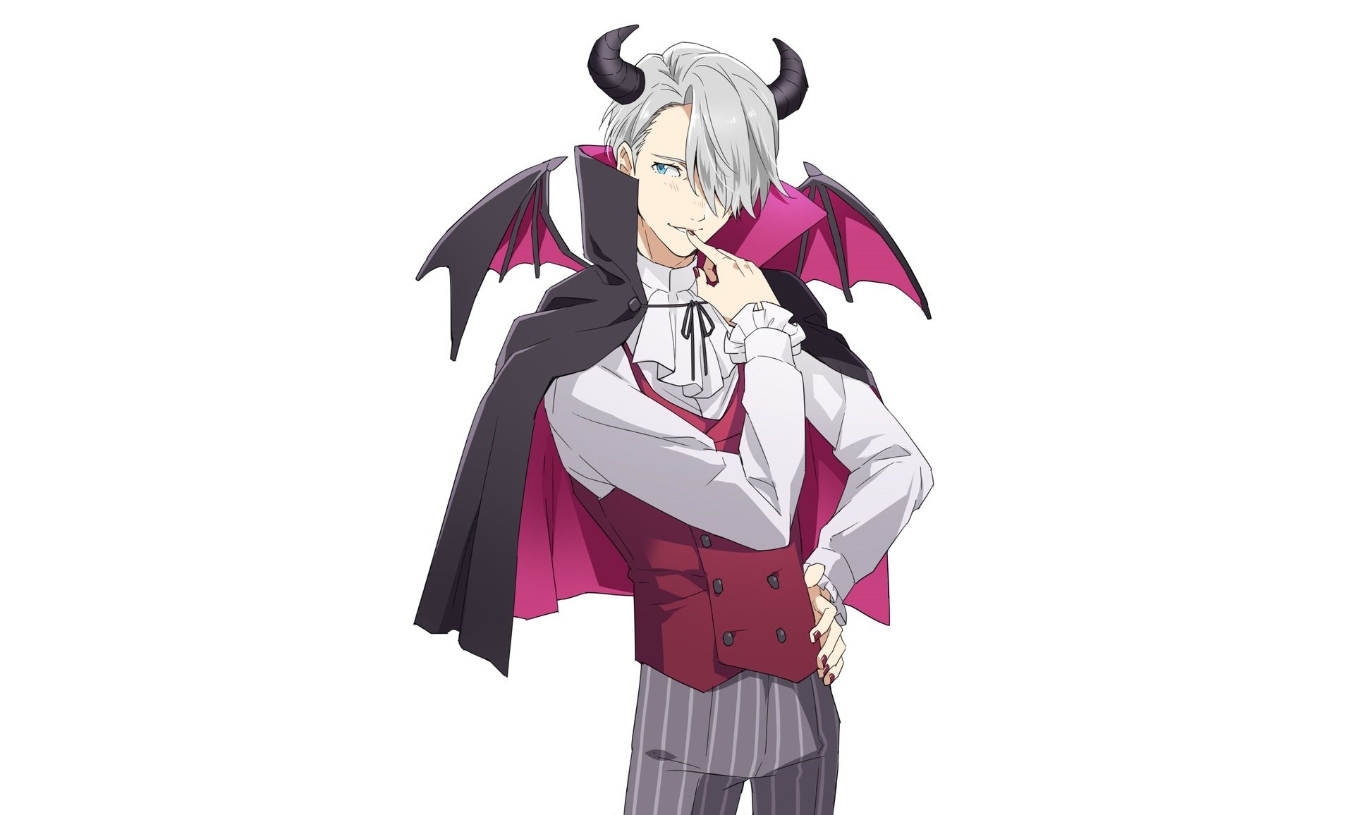 Download Victor Nikiforov Anime Yuri!!! On ICE HD Wallpaper