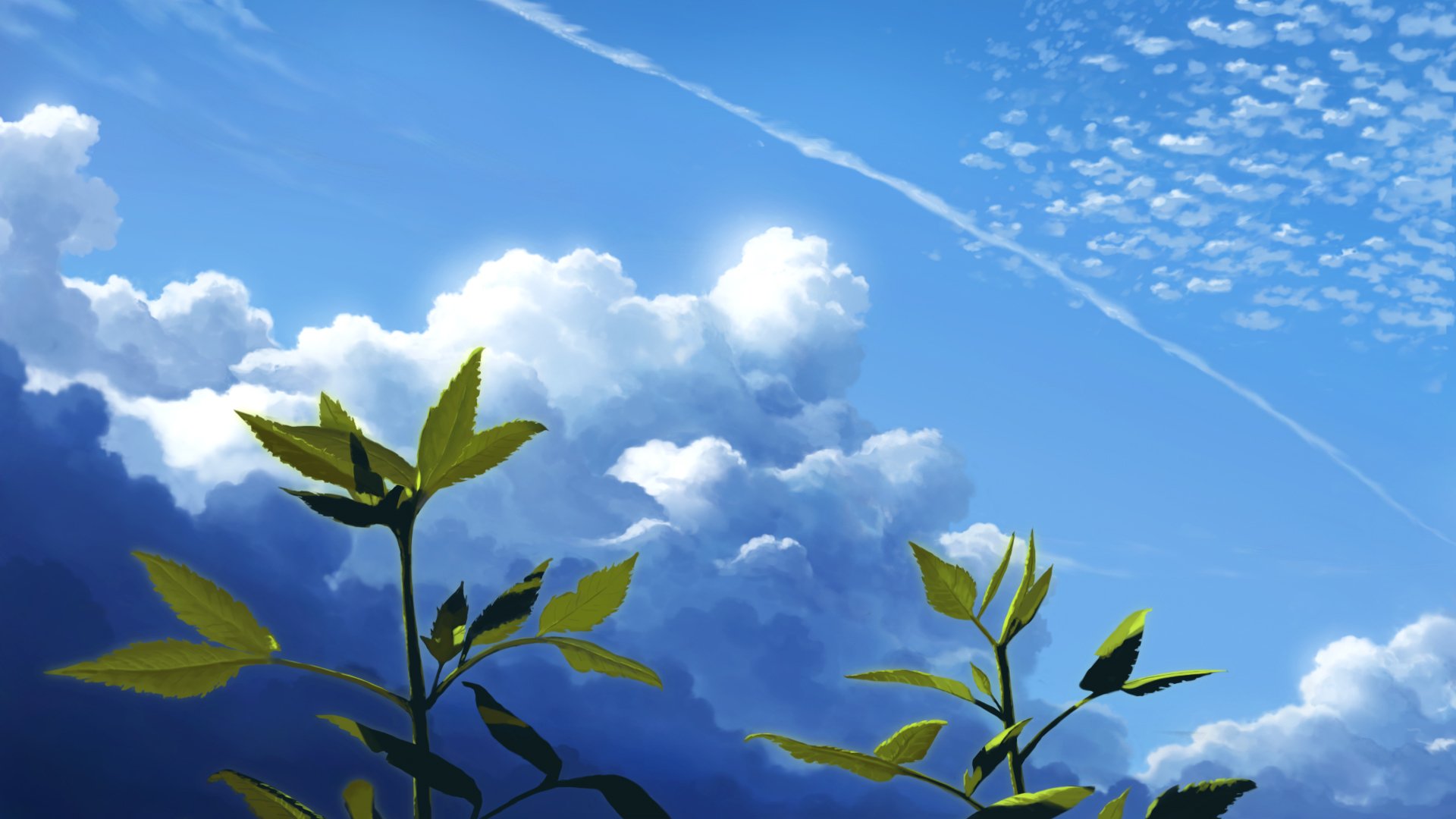 Heavenly Botanic Anime - HD Landscape by からなぎ